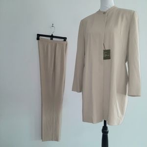 Marks & Spencer Tan Pants and Jacket Separates Sizes 12 And 16